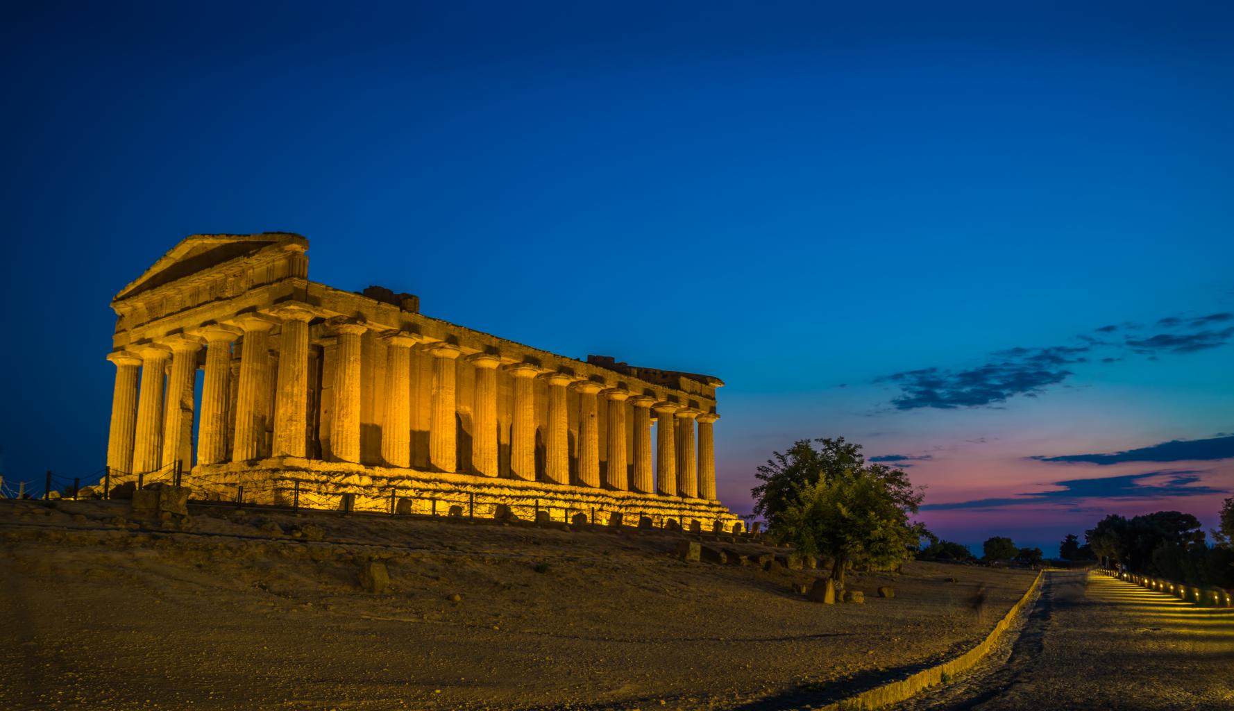 Concordia Temple in Agrigento